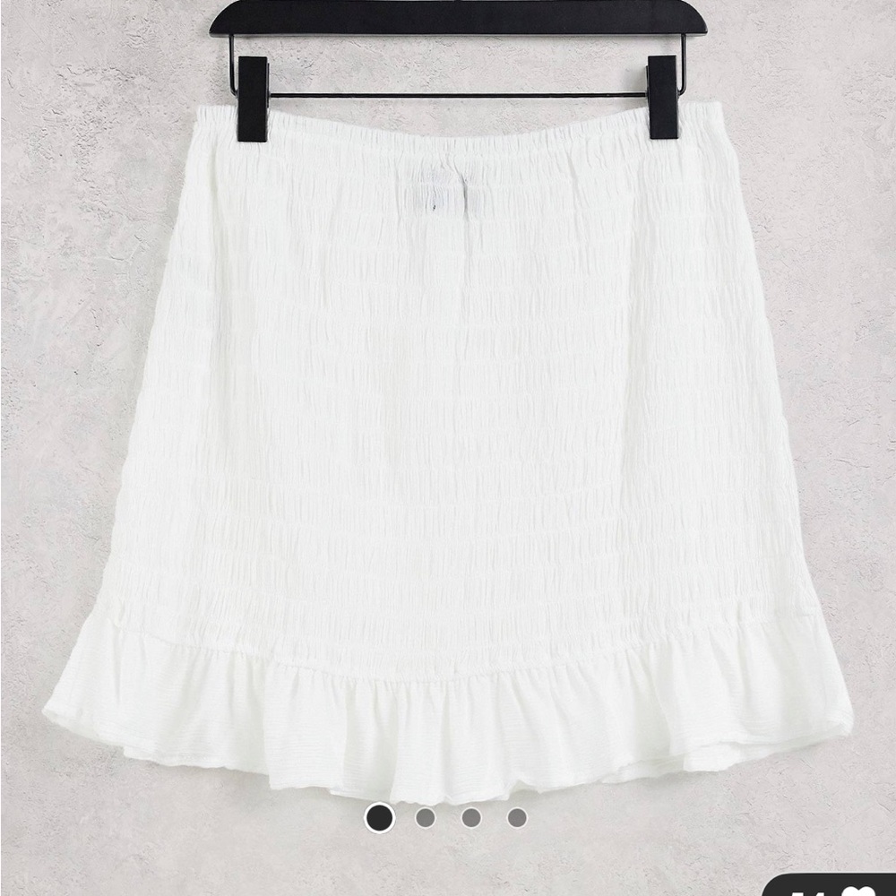 ASOS Crinkle mini skirt